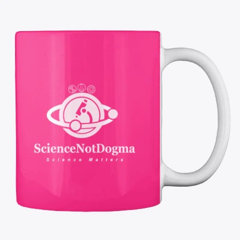 MonoLogo ScienceNotDogma Multicolour Mug