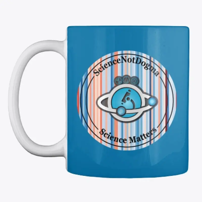 Multicolour Logo ScienceNotDogma Mug